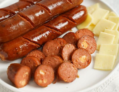 Cheesy sausage